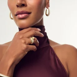 Imperia Piccolo Ring, Gold Plated, 56