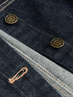 Indie Vest, Dark Blue Denim, S