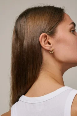 Inga Øreringe, Gold Plated