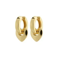 Iokaste Chunky Hoops, Gold Plated