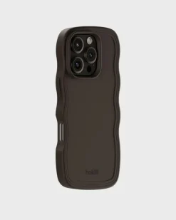 Iphone 16 Pro Max Wavy Cover, Chocolate