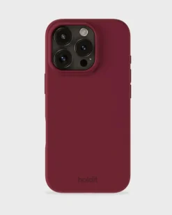 Iphone 16 Pro Silikone Cover, Red Velvet