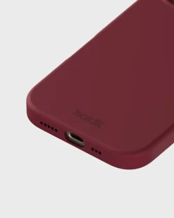 Iphone 16 Pro Silikone Cover, Red Velvet