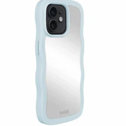 Iphone 12/12 Pro Wavy Cover, Mineral Blue/Mirror