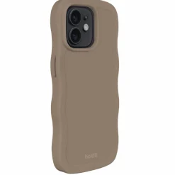 Iphone 12/12 Pro Wavy Cover, Mocha Brown
