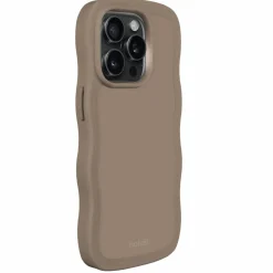 Iphone 15 Pro Wavy Cover, Mocha Brown