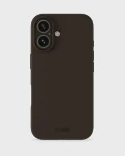 Iphone 16 Silikone Cover, Chocolate