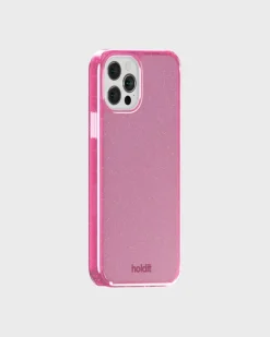 Iphone 12/12Pro Glitter Cover, Pink