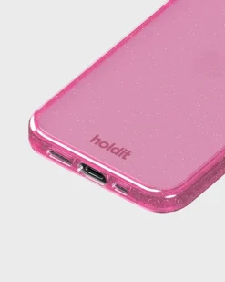 Iphone 12/12Pro Glitter Cover, Pink