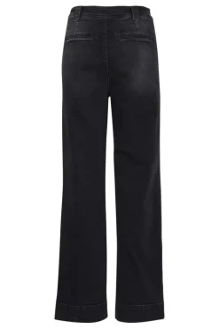 Ireloi Jeans, Black Washed Denim, 36
