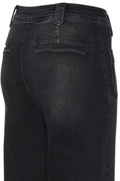 Ireloi Jeans, Black Washed Denim, 36