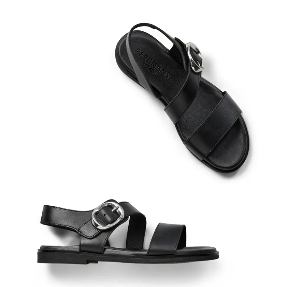 Isolda Sandaler, Black, 40