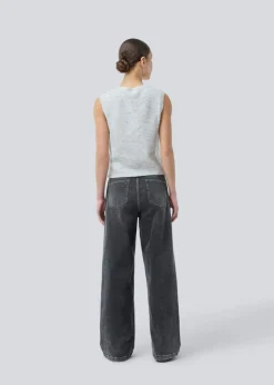 IsoldeMD Solid Bukser, Black Wash, M