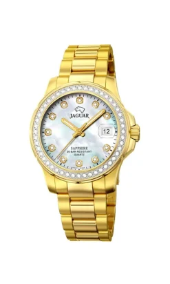 J895 Dameur, Guld/Hvid, 35 mm