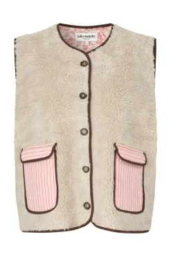 JaceLL Love Vest, Beige, M