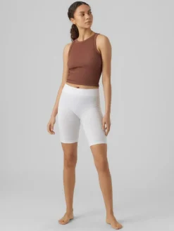 Jackie Seamless Shorts, Hvid, XS/S