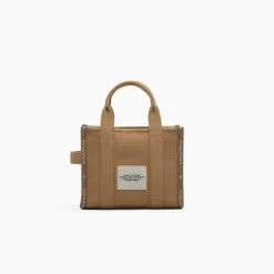 Jacquard Tote Bag, Camel