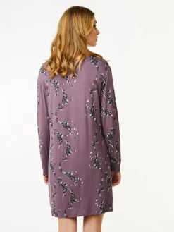 Jacqueline Langærmet Natkjole, Moonscape, XS