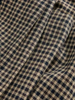 Jamie Check Flannel Skjorte, Slate Black, M