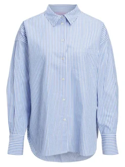 Jamie Skjorte, Navy Blazer Stripes, XL