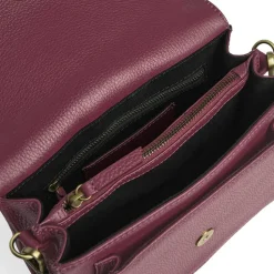 Jane Crossbody Taske, Burgundy
