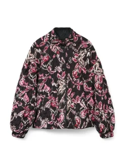 Jane Lola Quilt Jakke, Rose Violet, XL