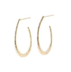 Janey Øreringe, Gold Plated