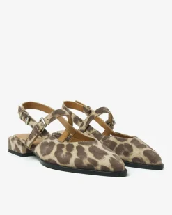 Jazz Valerie Slingback Sko, Brown, 41