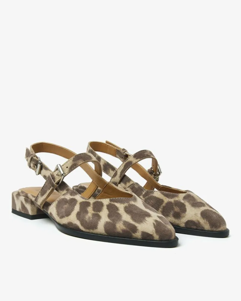 Jazz Valerie Slingback Sko, Brown, 41