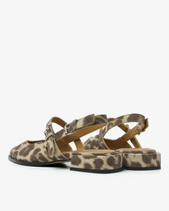 Jazz Valerie Slingback Sko, Brown, 41
