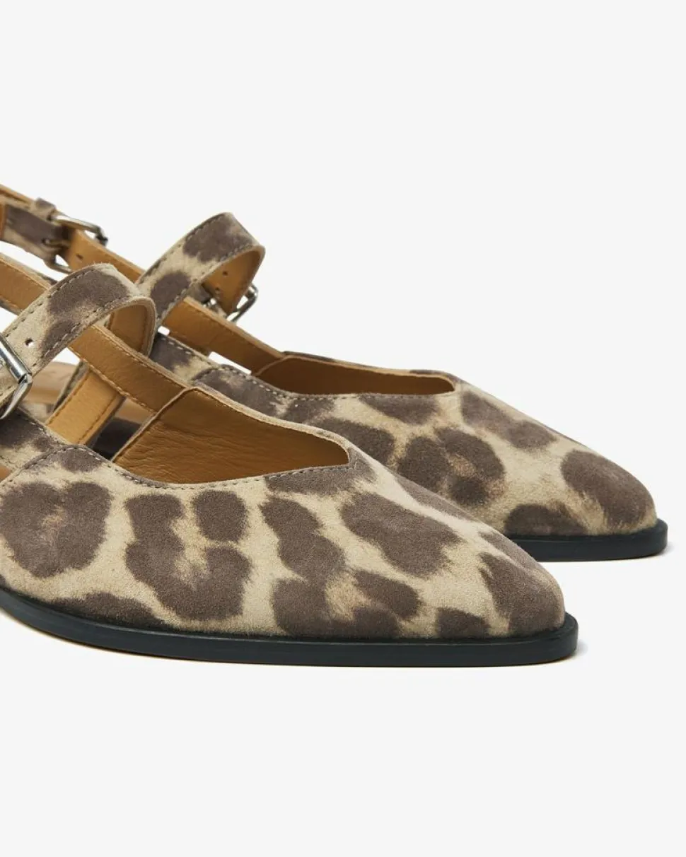 Jazz Valerie Slingback Sko, Brown, 41