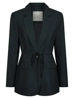 Jemmie Melange Blazer, Navy, 36