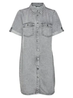 Jennie Denimkjole, Medium Grey Denim, XS