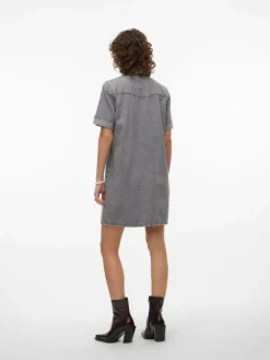 Jennie Denimkjole, Medium Grey Denim, XS