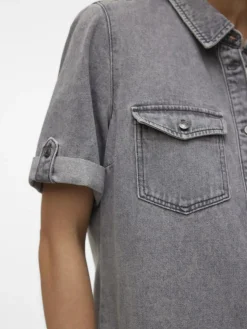 Jennie Denimkjole, Medium Grey Denim, XS