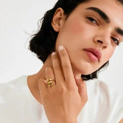 Jennings Ring, Gold Plated