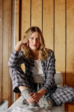 Jenny Pyjamasskjorte, Pavement Check, L