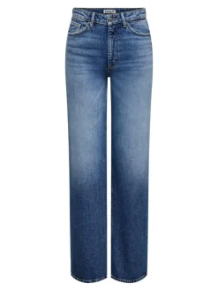 Juicy Højtaljede Jeans, Dark Blue Denim, W32/L32