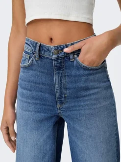 Juicy Højtaljede Jeans, Dark Blue Denim, W32/L32