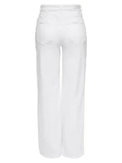 Juicy Højtaljede Jeans, White, W33/L32