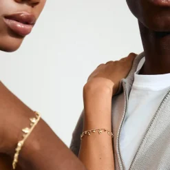 Jules Armbånd, Gold Plated, 16,5+3 cm