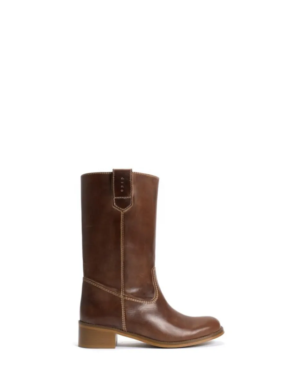 Julia Gaucho Escovado Støvler, Cognac, 39