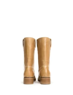 Julia Gaucho Escovado Støvler, Light Tan, 38