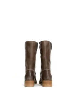 Julia Gaucho Escovado Støvler, Dark Brown, 40