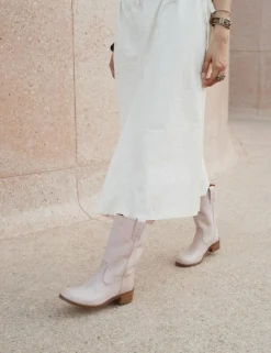 Julia Gaucho Støvler, Pink, 39