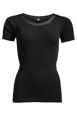 Juliana T-shirt, Black, 40