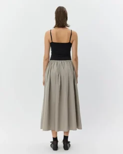 JuneauSW Midi Nederdel, Dusty Green, 40