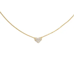 Just Love Halskæde, Gold Plated, 45 cm