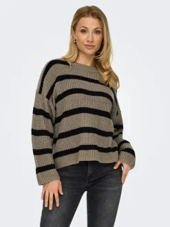 Justy Striktrøje, Walnut, S