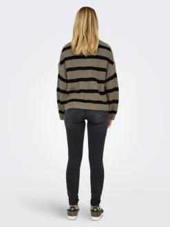 Justy Striktrøje, Walnut, S